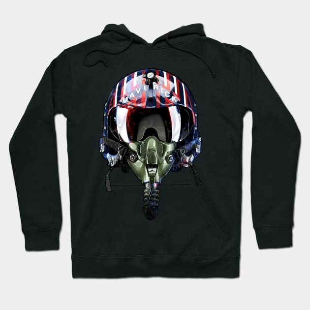 Top Gun Maverick Hoodie by nabakumov